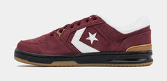 CL98 OX Suede Mens Lifestyle Shoes (Black/Deep Bordeaux/Gum)