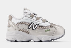 1000 Bungee Infant Toddler Running Shoes (Arid Stone/Light Silver Metallic)