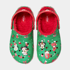 Disney Mickey Holiday Classic Clog Preschool/Grade School Sandals (Green/Red)