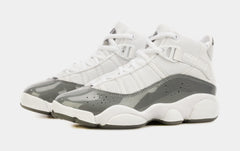 6 Rings Preschool Basketball Shoes (Grey/White)