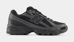 740 Grade School Running Shoes (Black)