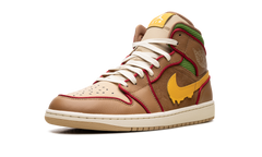 Jordan 1 Mid SE "Cheeseburger" IB7403 224