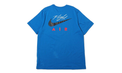 Air Jordan Legacy AJ4 Short Sleeve Tee "Blue" CQ8297 460