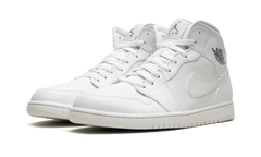 Air Jordan 1 Mid "White / Cool Grey" 554724 102