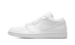 Air Jordan 1 Low "Triple White" 553558 136