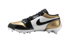 Jordan 1 Low TD Cleat "Patent Gold Toe" FJ6245 701