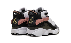 Jordan 6 Rings GS "White Red Stardust Vapor Green Anthracite" DV3178 101