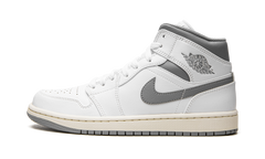 Air Jordan 1 Mid "White / Stealth Grey" 554724 135