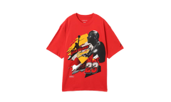 Jordan Statement 1985 Short Sleeve Crew T-Shirt "Fire Red / Black" IB8814 671