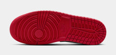 Air Jordan 1 Low Mens Lifestyle Shoes (Summit White/Summit White/Varsity Red)