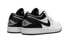 Air Jordan 1 Low "White/Black" 553558 132