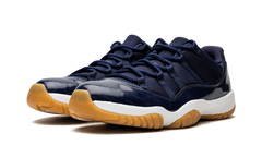 Air Jordan 11 Retro Low "Navy/Gum" 528895 405