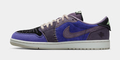 Air Jordan 1 Retro Low OG Regency Purple and Dark Raisin Mens Lifestyle Shoes (Regency Purple/Vapor Green/Black/Dark Raisin/Daybreak/Light Silver)