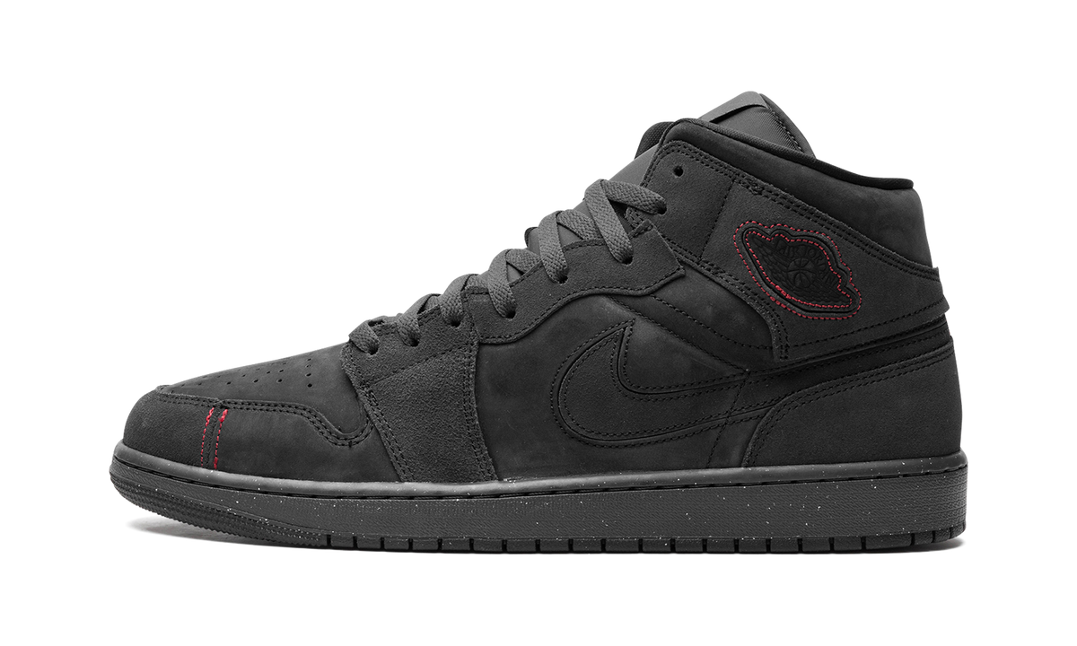 Air Jordan 1 Mid SE Craft "Dark Smoke Red" FD8634 001