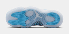 Air Jordan 11 Retro Low University Blue Grade School Lifestyle Shoes (White/University Blue/Black) Free Shipping