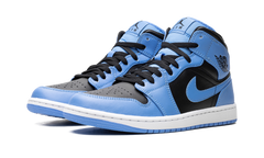 Air Jordan 1 Mid "University Blue Black" DQ8426 401
