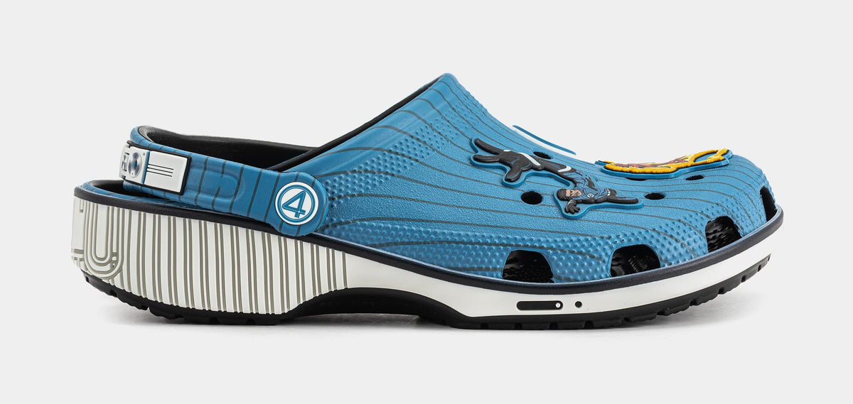 Fantastic 4 Classic Clog Mens Sandals (Blue/Black)