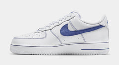 Air Force 1 '07 LV8 Mens Lifestyle Shoes (White/Deep Royal Blue)