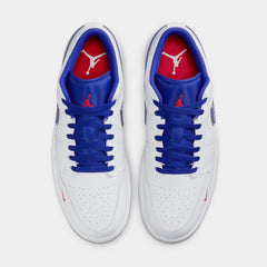 Air Jordan 1 Low SE Mens Lifestyle Shoes (White/University Red/Old Royal)