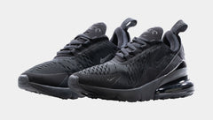 Air Max 270 Womens Running Shoes (Black/Black)