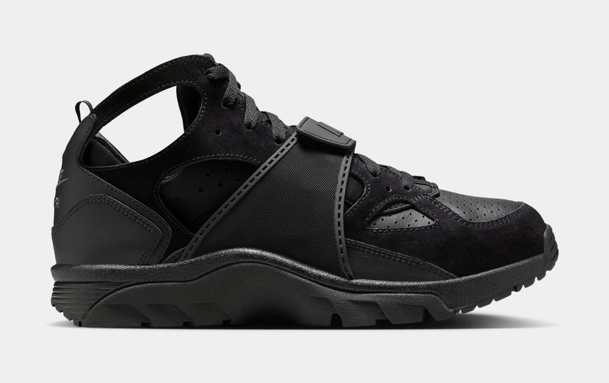 Air Trainer Huarache Mens Basketball Shoes (Black/Black)
