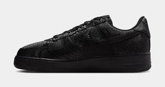 Kobe Air Force 1 Low Triple Black Mens Lifestyle Shoes (Black/Black)