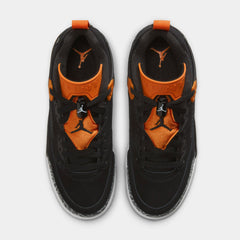 Spizike Low Grade School Lifestyle Shoes (Black/Starfish/White/Black)