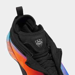 D.O.N Issue 7 Mens Basketball Shoes (Core Black/Lucid Orange/Silver Metallic)