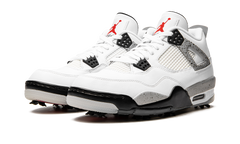 Air Jordan 4 Golf "White Cement" CU9981 100