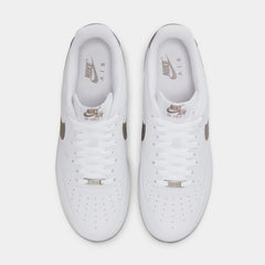 Air Force 1 Mens Lifestyle Shoes (White/Cave Stone)