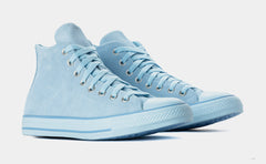 Chuck Taylor All Star High Blue Suede Mens Lifestyle Shoes (Masi Blue)
