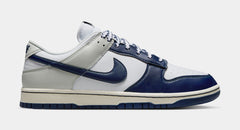Dunk Low Mens Lifestyle Shoes (White/Midnight Navy/Photon Dust)