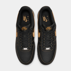 Air Force 1'07 LV8 Mens Lifestyle Shoes (Black/Desert Ochre)