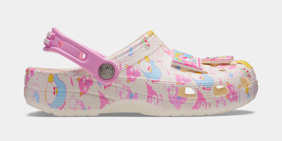 Hello Kitty And Friends Pastel Classic Clog Womens Sandals (Pink/Multicolor)