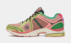 Jaetips x Saucony Progrid Triumph 4 Virginia Creeper Mens Lifestyle Shoes (Pink/Yellow/Multi Color)