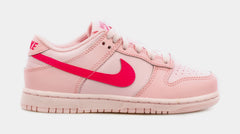 Dunk Low Triple Pink Preschool Lifestyle Shoe (Pink)
