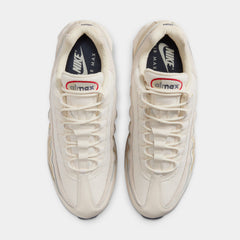 Air Max 95 OG Mens Running Shoes (Pale Ivory/University Red/Light Khaki/Sail)