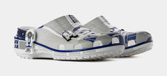 Star Wars R2-D2 Classic Clog Mens Lifestyle Sandals (White/Blue/Light Grey)