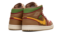 Jordan 1 Mid SE "Cheeseburger" IB7403 224