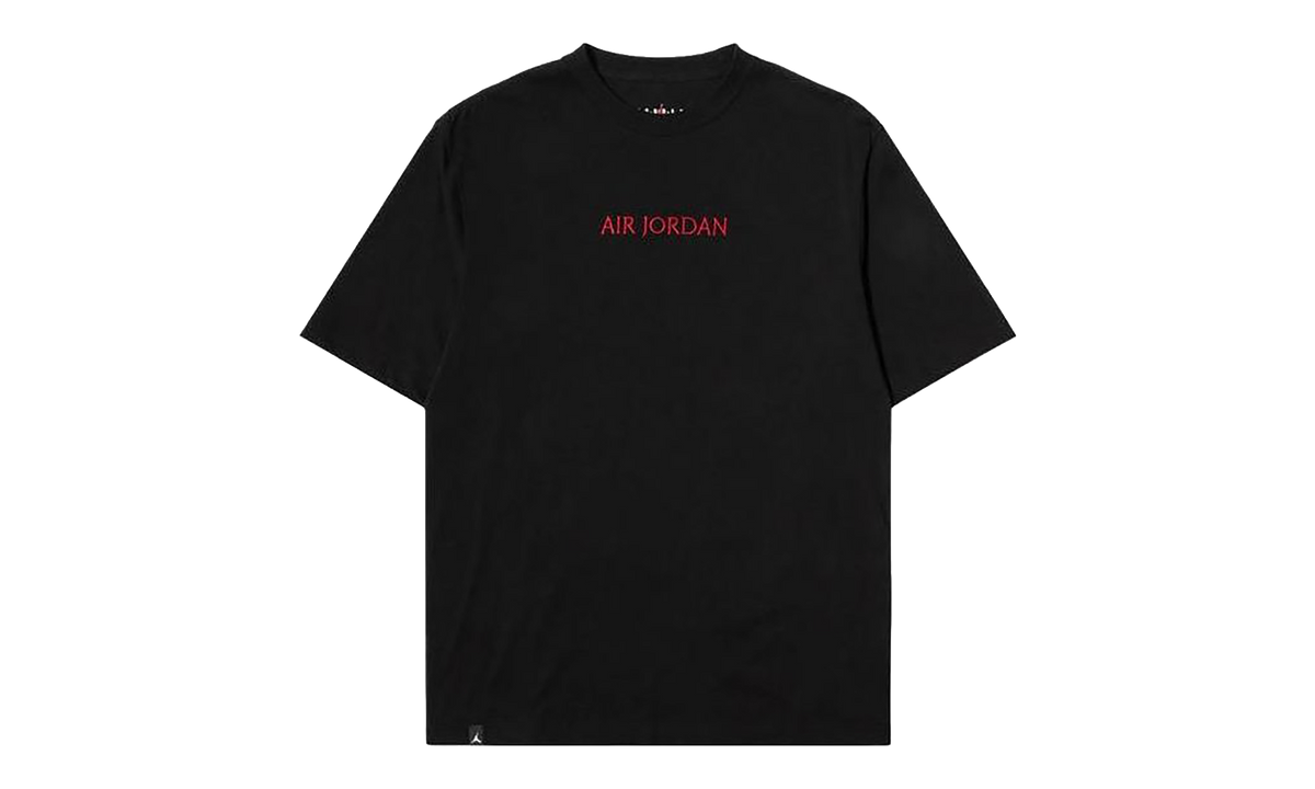 Air Jordan Essential Tee "Black / Red" DO6098 010