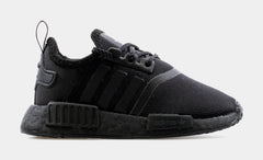 NMD R1 Infant Toddler Running Shoe (Black)