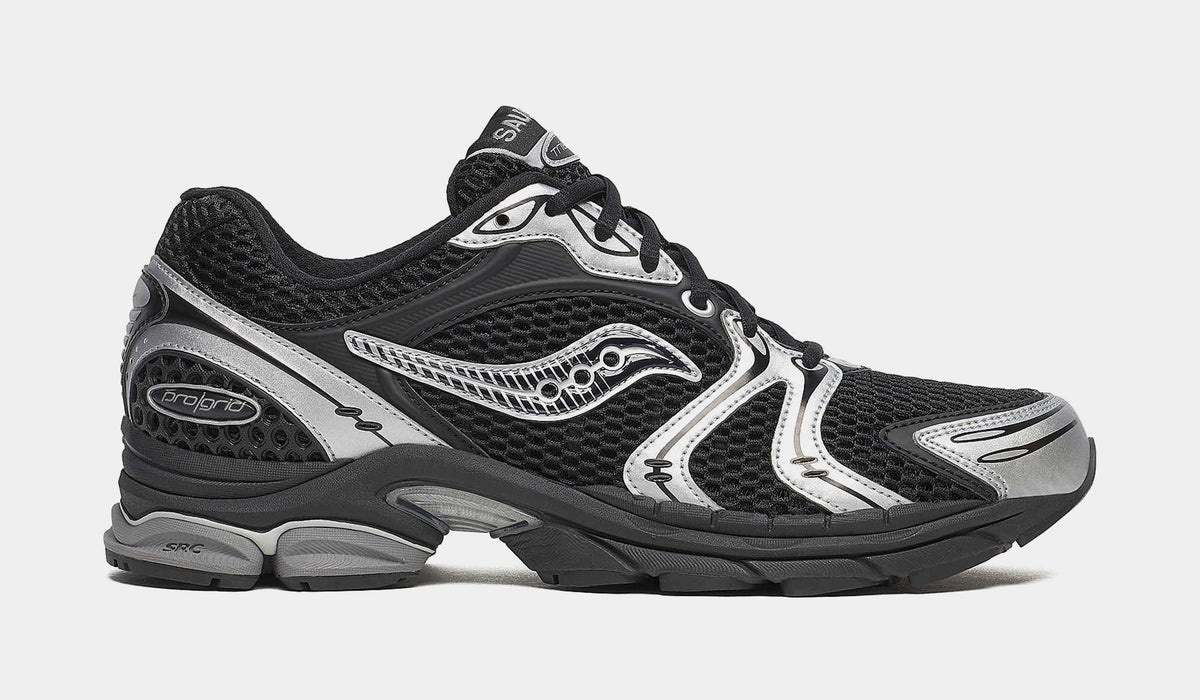 Progrid Triumph 4 Mens Running Shoes (Black/Silver)