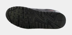 Air Max 90 Mens Lifestyle Shoes (Black/Sport Red/White)