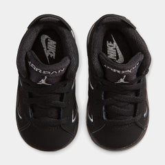 Air Jordan 6 Retro Cap And Gown Infant Toddler Lifestyle Shoes (Black/Reflect Silver/Black) Free Shipping