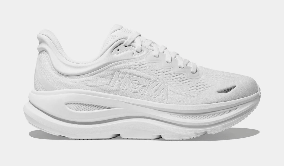 Bondi 9 Mens Running Shoes (White/White)