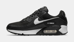 Air Max 90 Womens Running Shoes (Black/Black/White)