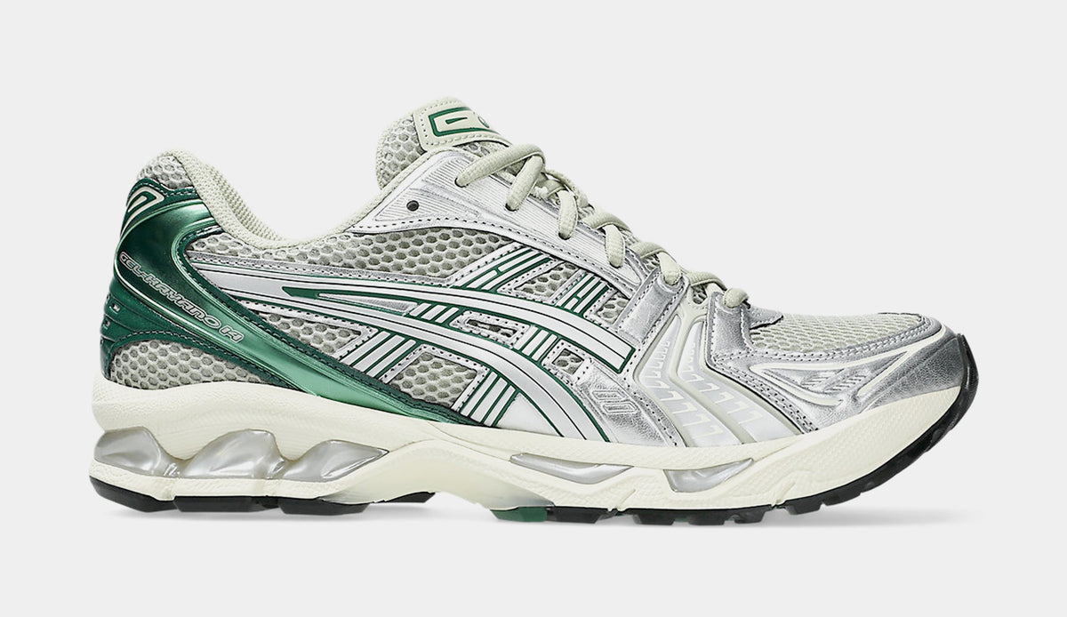 Gel Kayano 14 Mens Running Shoes (Dried Leaf Green/Pure Silver)