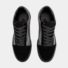 Old Skool Grade School Skate Shoes (Black/Grey)