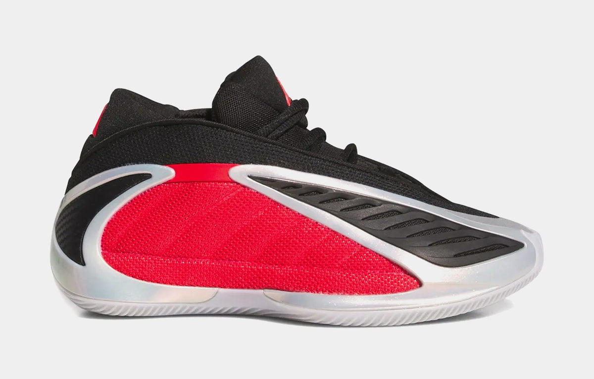 Anthony Edwards 2 Georgia Bulldogs Mens Basketball Shoes ( Silver Metallic/Pure Ruby/Core Black)