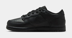 Dunk Low Preschool Lifestyle Shoes (Triple Black)